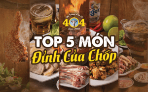 Top 5 Món Đỉnh Của Chóp của Hệ thống Lẩu dê 404