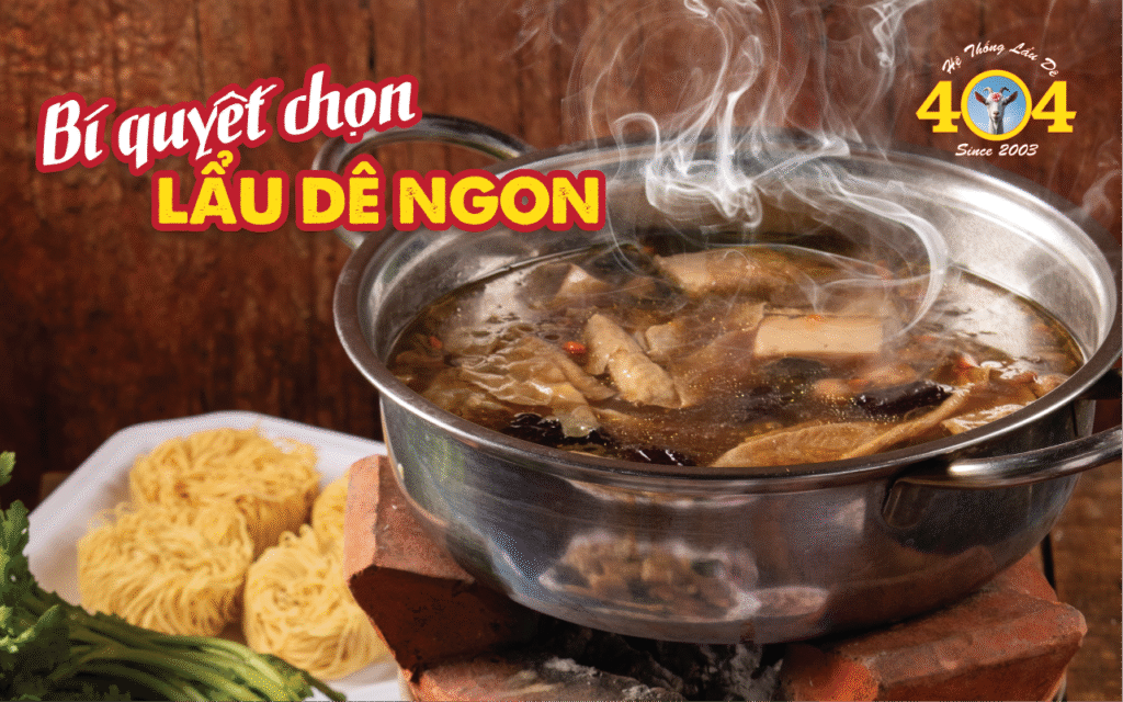 Bí quyết chọn lẩu dê ngon - Lẩu dê 404
