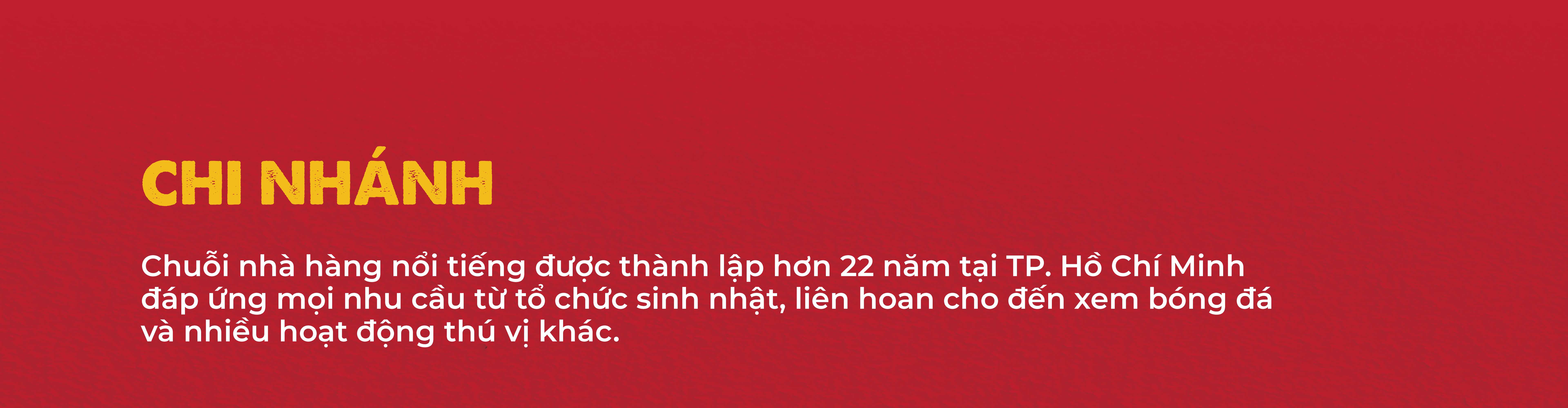 Chi Nhánh - Hệ thống Lẩu dê 404