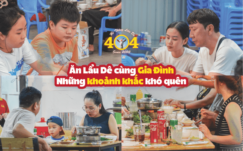 Ăn Lẩu Dê cùng Gia Đình