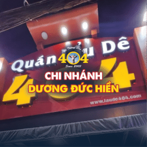 Hệ thống Lẩu dê 404 - Chi nhánh Dương Đức Hiền